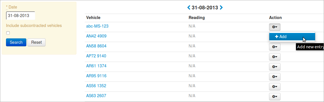 Meter Reading