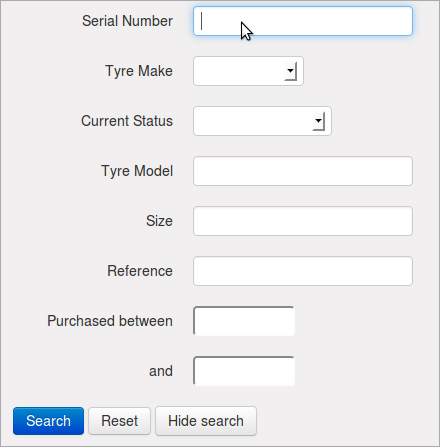 Selecting tyres