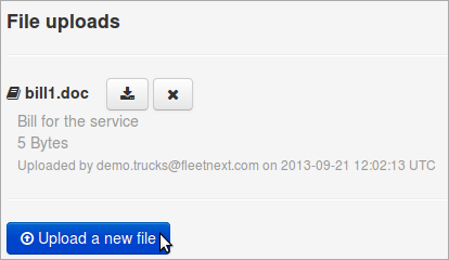 service log